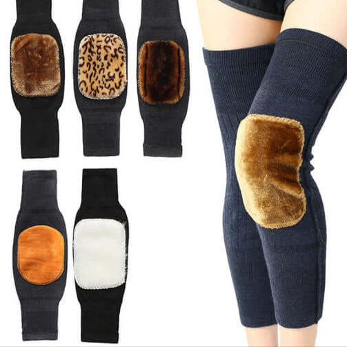 Unisex Blend Thermal Knee Warmers Super Mall