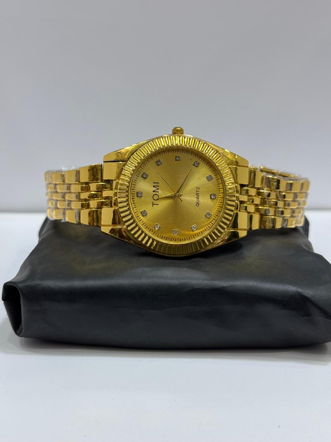 Men,s Golden Chain Watch Super Mall
