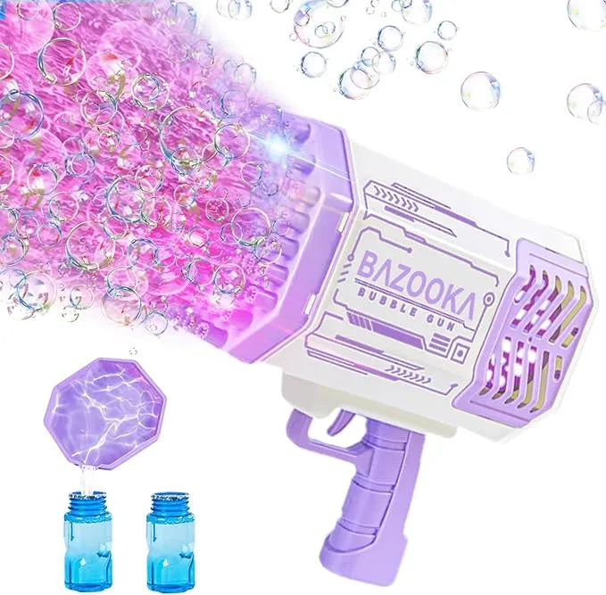 Automatic Electric Bubble Gun for Kids – 36 Holes Bubble Machine Toy Universal Hub