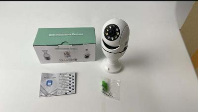 360° WiFi Light Bulb Security Camera HD 1080P Wireless CCTV IP Camera Night Vision Motion Detection Two-Way Audio Universal Hub
