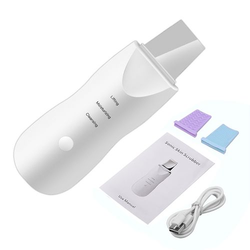Ultrasonic Skin Scrubber – 5-in-1 Multifunctional Deep Face Cleansing Super Mall