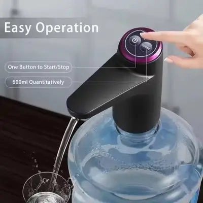 Automatic Electric Water Dispenser Pump – USB Rechargeable 19L Bottle Pump Universal Hub