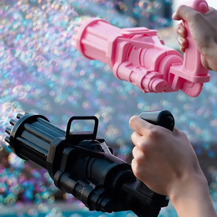 Automatic Electric Bubble Gun for Kids – 36 Holes Bubble Machine Toy Universal Hub