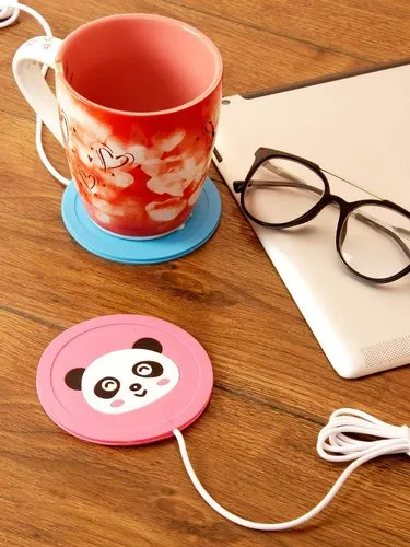 5V USB Cute Silicone Heat Warmer Heater Milk Tea Coffee Mug Hot Drinks Beverage Cup Super Mall