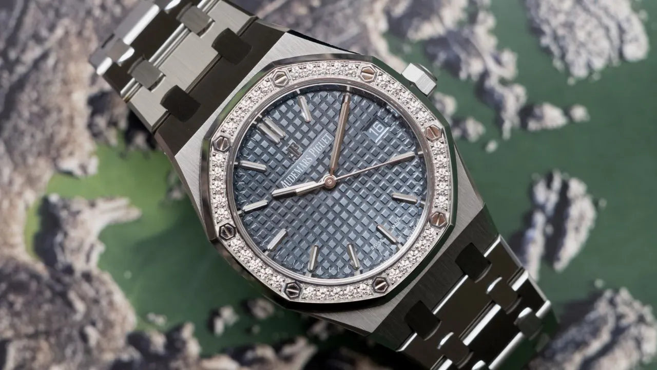 Classic AP Royal Oak Watch silver Super Mall
