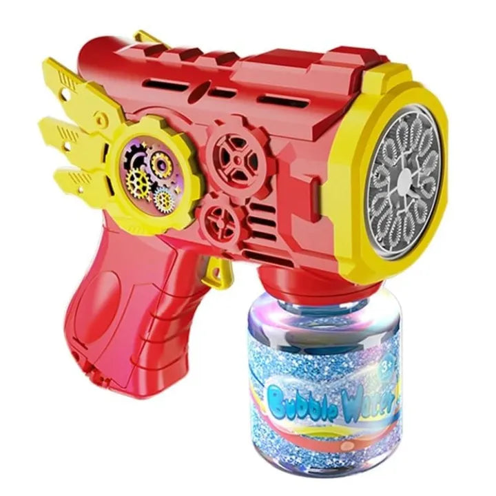 Automatic Electric Bubble Gun for Kids – 36 Holes Bubble Machine Toy Universal Hub