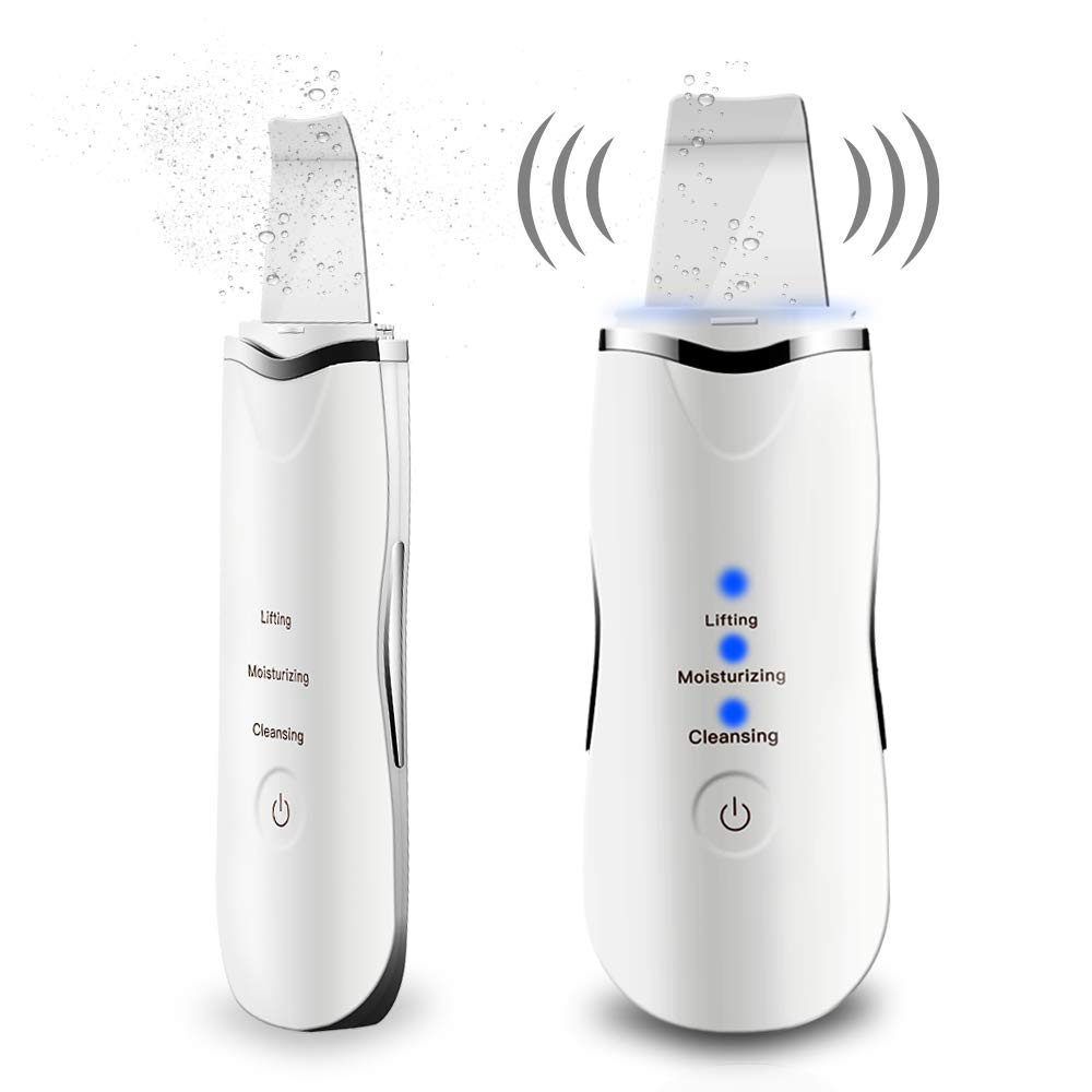 Ultrasonic Skin Scrubber – 5-in-1 Multifunctional Deep Face Cleansing Super Mall