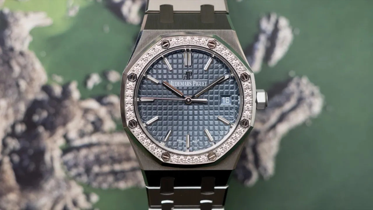 Classic AP Royal Oak Watch silver Super Mall