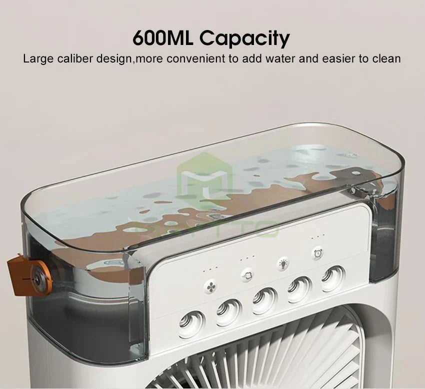 Mini Portable Rechargeable Air Cooler Fans Super Mall