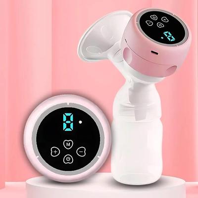 Pink Digital Breast Pump Set for New Mothers Universal Hub