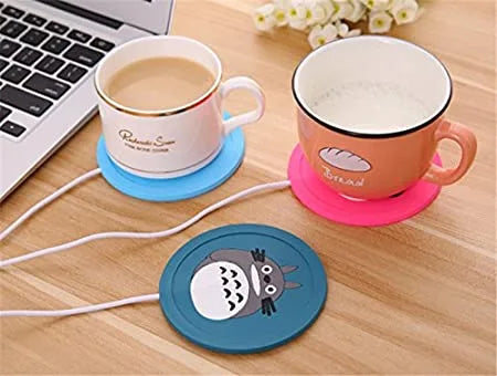5V USB Cute Silicone Heat Warmer Heater Milk Tea Coffee Mug Hot Drinks Beverage Cup Super Mall