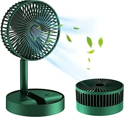 USB Rechargeable Fan Portable Electric Mini Fan Foldable Telescopic Fan Super Mall