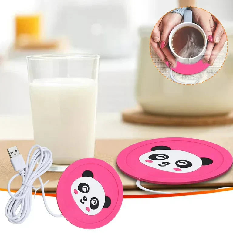 5V USB Cute Silicone Heat Warmer Heater Milk Tea Coffee Mug Hot Drinks Beverage Cup Super Mall
