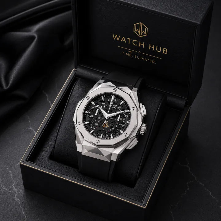Premium Imported Men's Quartz Watch – Luxury Analog Fashion Wrist Watch Universal Hub
