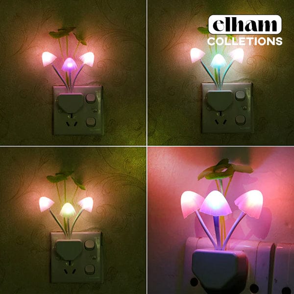 Mushroom LED Night Light Super Mall