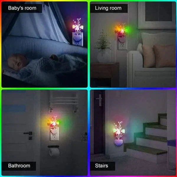 Mushroom LED Night Light Super Mall