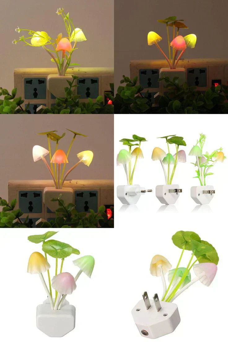 Mushroom LED Night Light Super Mall