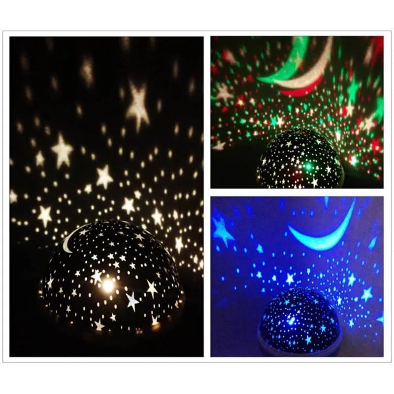 Star Moon Light Rotating Projector Lamp Super Mall