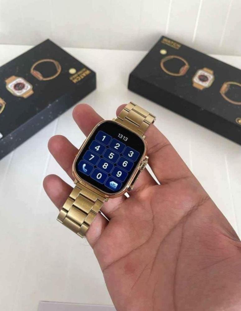 Ultra Golden Smart Watch Full HD 49 MM Super Mall
