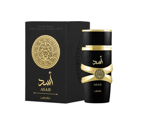 Lattafa Asad Eau de Parfum for Men 100ml – Long-Lasting Luxury Fragrance, Warm Spicy & Woody Perfume for Men Universal Hub