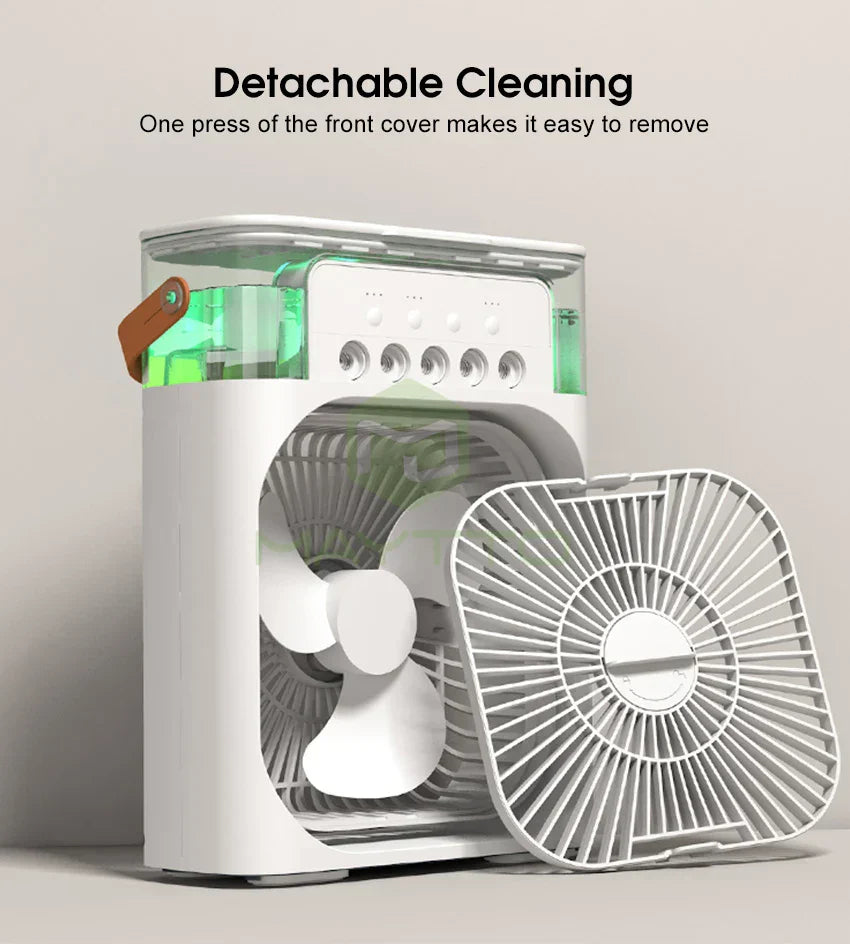 Mini Portable Rechargeable Air Cooler Fans Super Mall