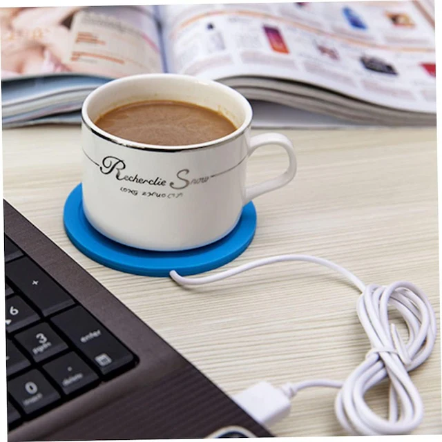 5V USB Cute Silicone Heat Warmer Heater Milk Tea Coffee Mug Hot Drinks Beverage Cup Super Mall