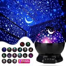 Star Moon Light Rotating Projector Lamp Super Mall