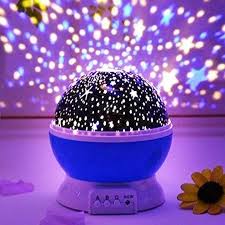 Star Moon Light Rotating Projector Lamp Super Mall