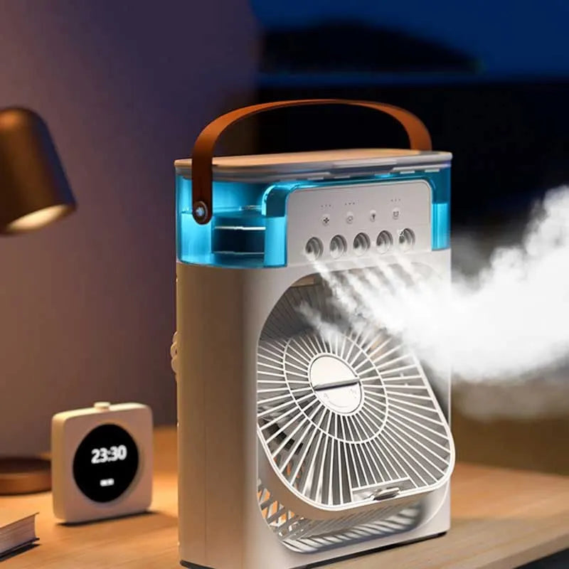 Mini Portable Rechargeable Air Cooler Fans Super Mall
