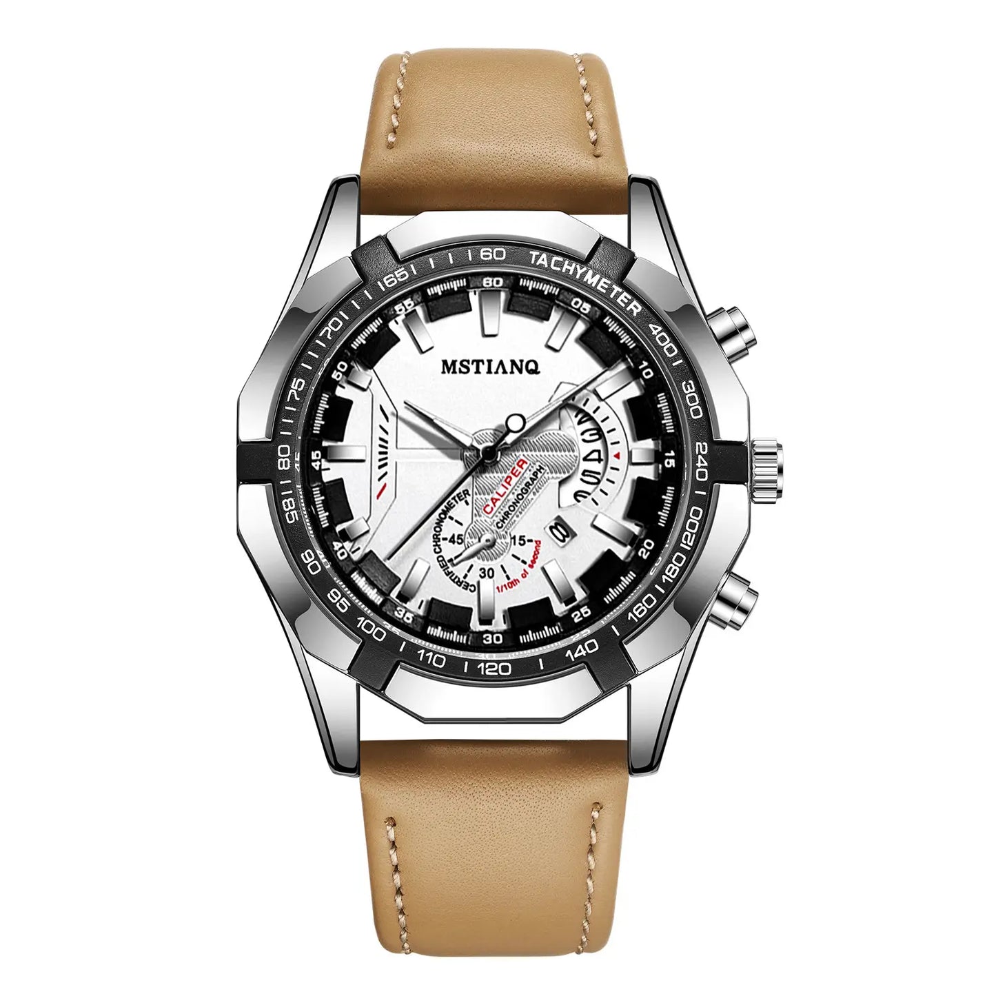 Men's Blue Chronograph Quartz Watch – Stylish Analog Wristwatch with Calendar Universal Hub