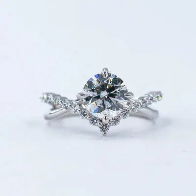 Engagement Ring – Sterling Plated Promise Ring for Women Super Mall