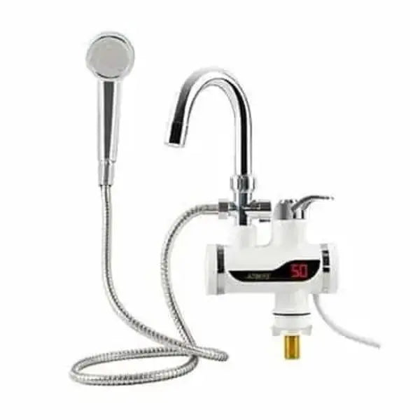Instant Electric Water Heater Tap with Shower | Digital Temperature Display Super Mall